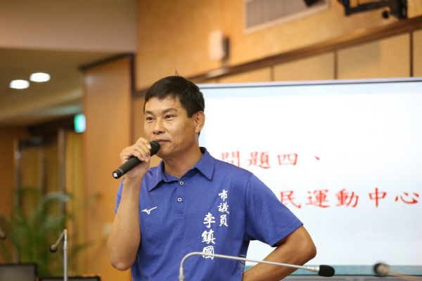 議員李鎮國自由發言質詢-請南市府效法日本，將掃街等工作以鐘點工模式，開放給中高齡者